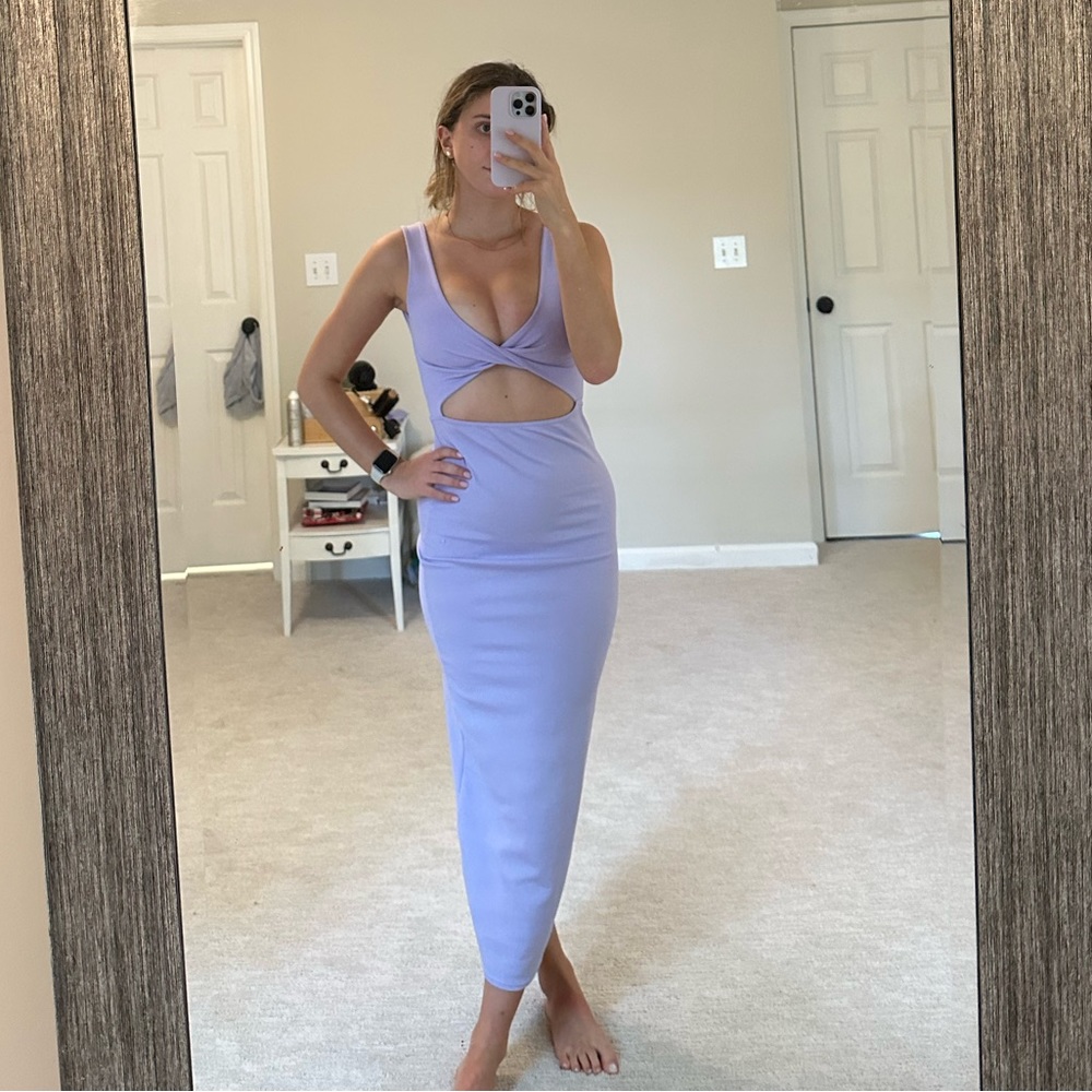 Light purple Nasty Gal Maxi Dress